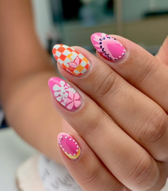 Spring Nail Art Designs 2025 – Fresh Short Gel & Acrylic Trends