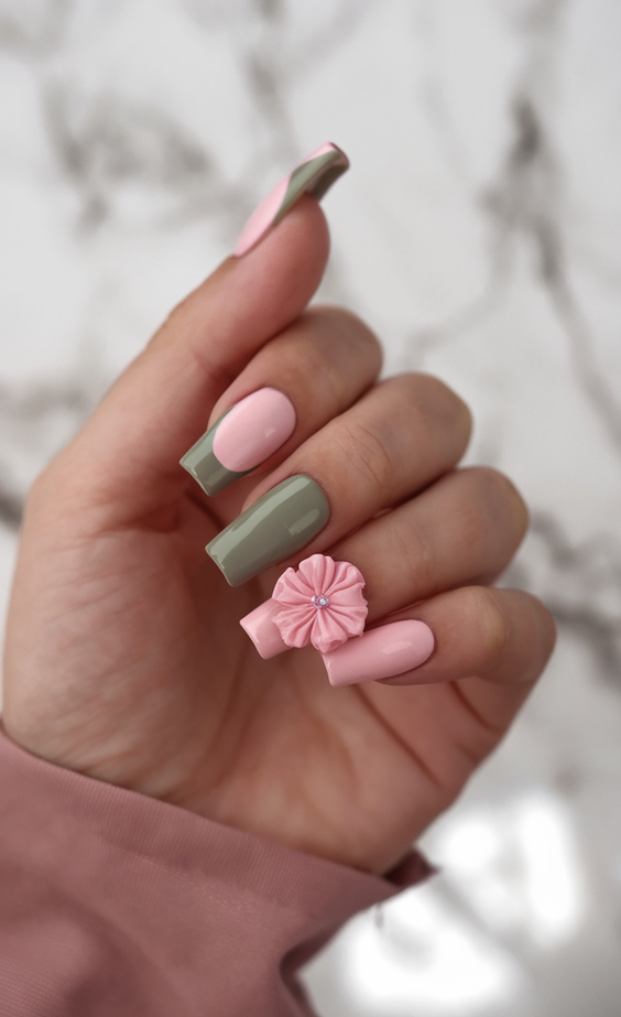 "Spring 2025 Square Nail Trends: Elegant Pastel Designs for Every Occasion"