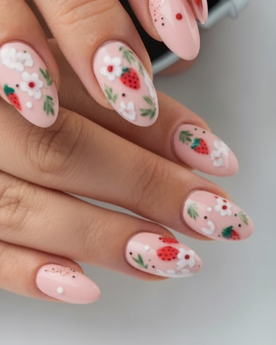 Spring Floral Nails 2025: Trendy Designs for Every Shape & Length