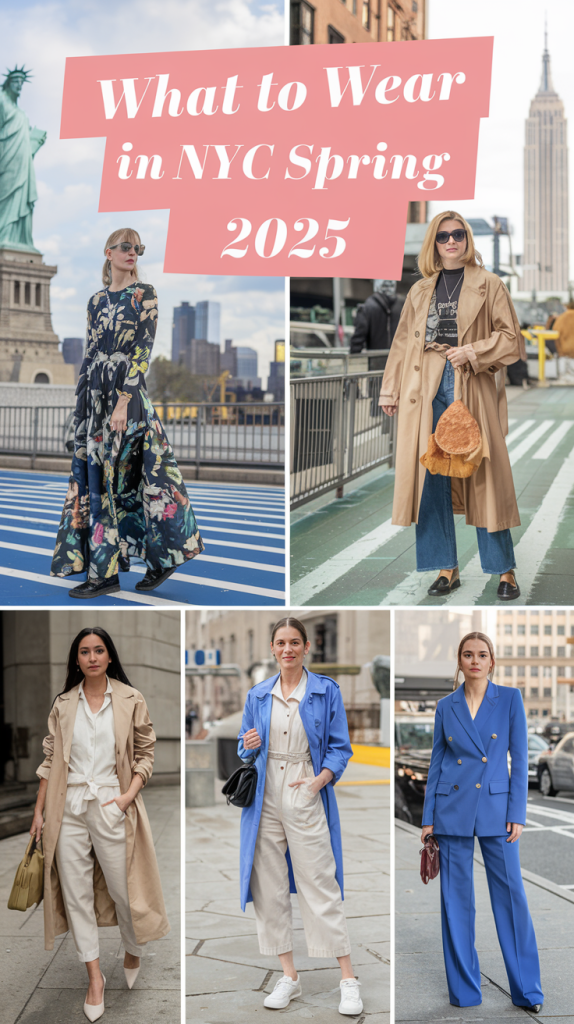 Spring NYC Outfits for Women 2025 | Chic Brunch & Business Casual Looks