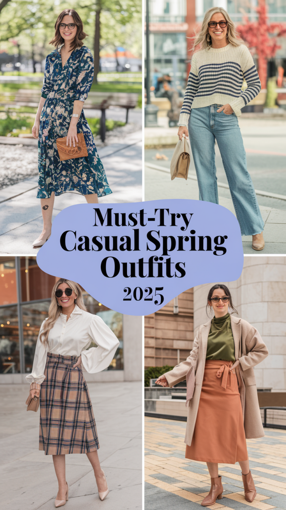 Casual Spring Outfits 2025: Effortless Styles for a Chic Season