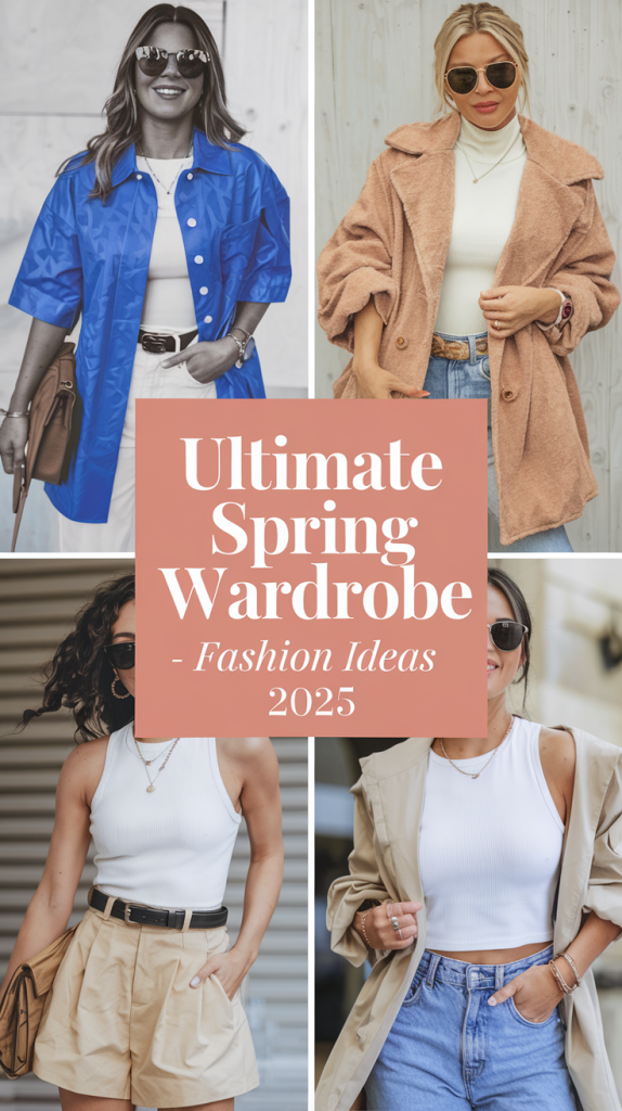 Spring Wardrobe - Fashion Ideas 2025: Chic Outfits for Effortless Style