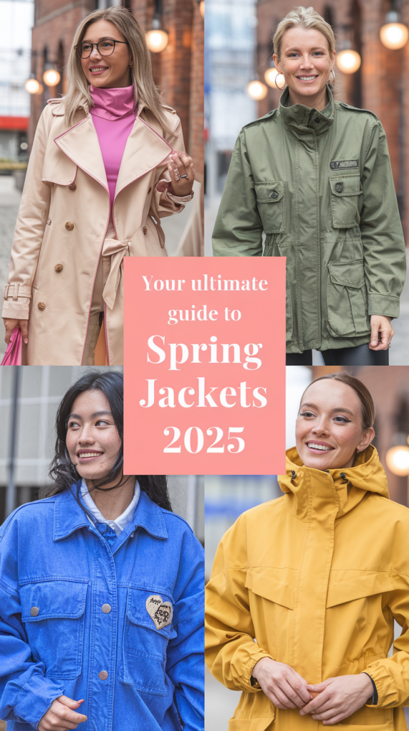 Spring Jacket Ideas 2025: Stylish Suede, Denim & Blazers for the Season