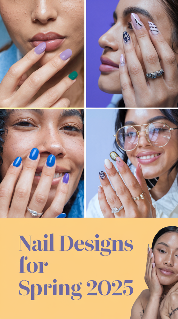 Cute Spring Break Nails 2025 – Fun & Bright Acrylic Designs