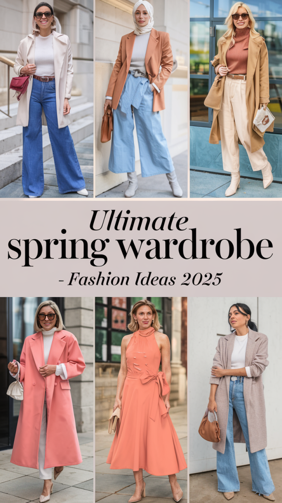 Spring Wardrobe - Fashion Ideas 2025: Chic Outfits for Effortless Style