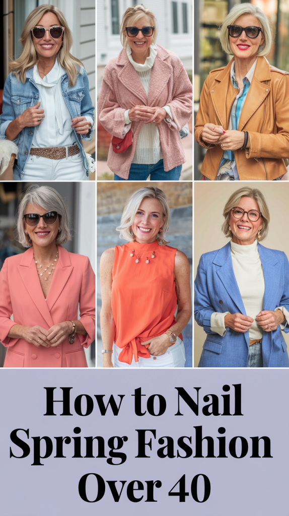 Timeless Spring Outfit Ideas for Women Over 40 – 2025