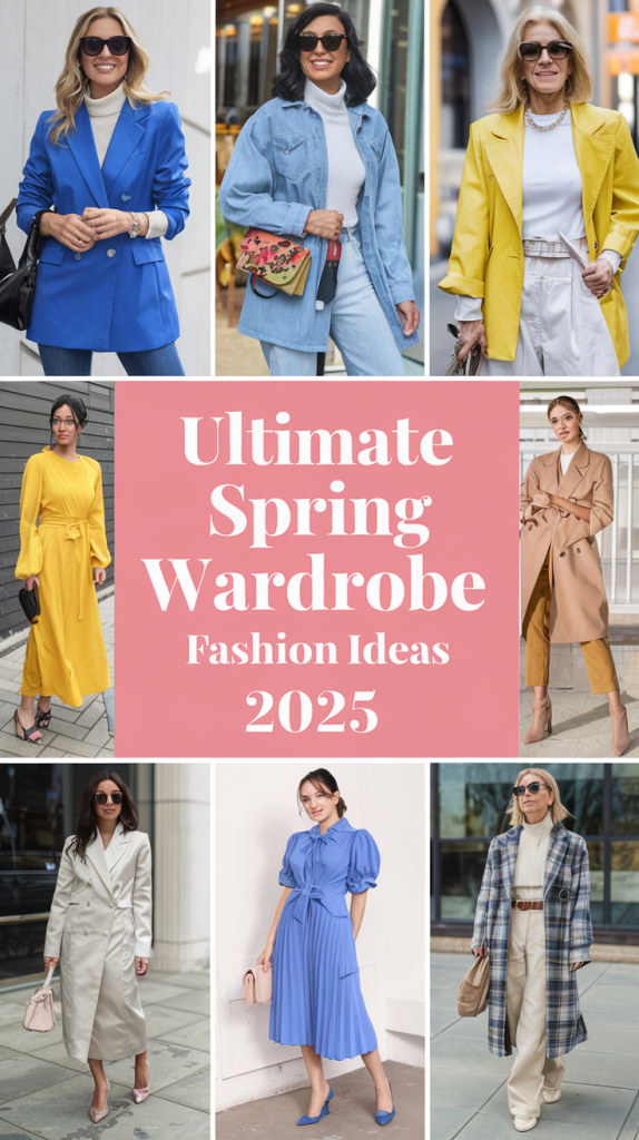 Spring Wardrobe - Fashion Ideas 2025: Chic Outfits for Effortless Style