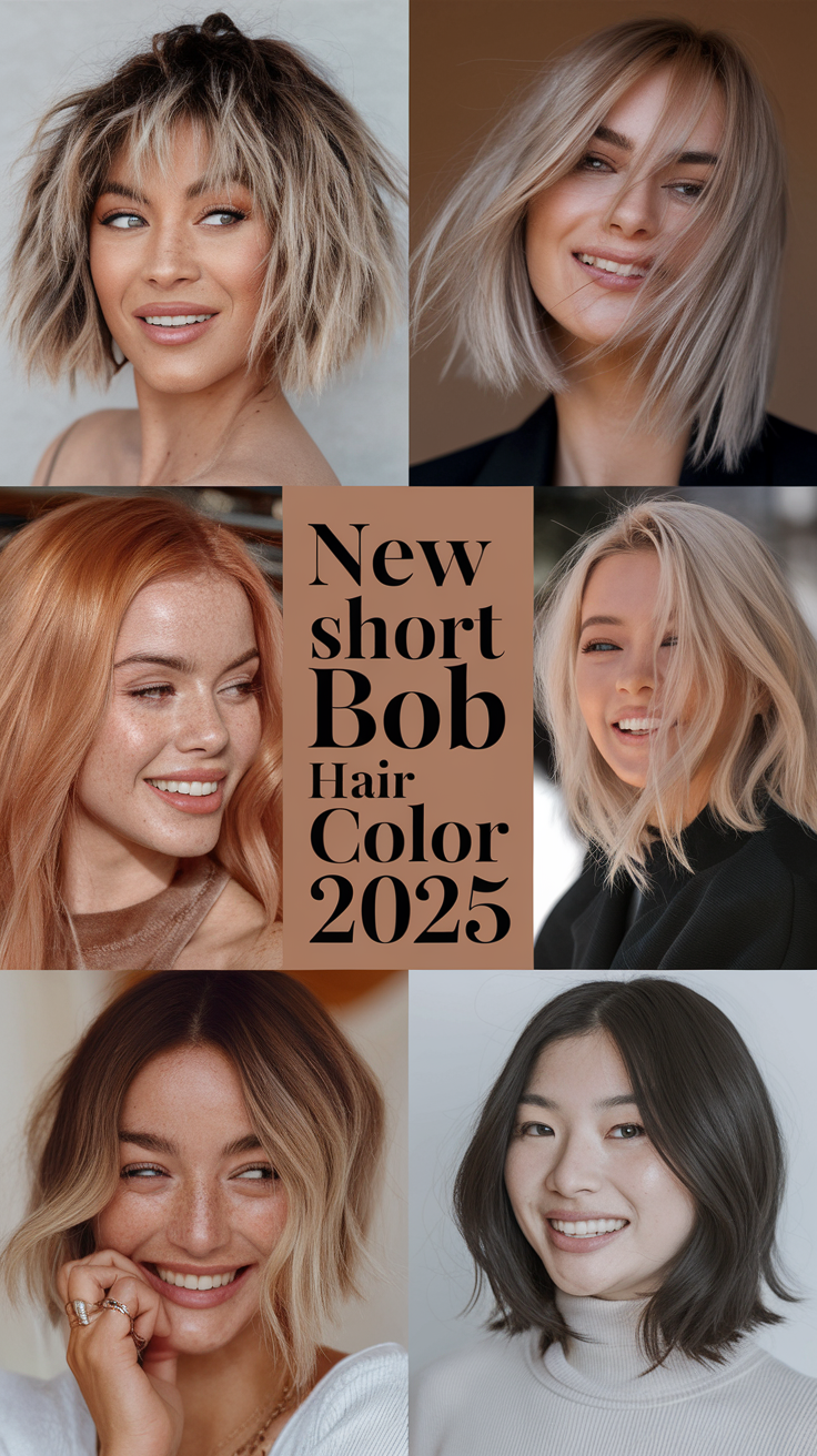 Best Short Bob Haircuts 2025: Explore the Latest Hairstyles, Hair ...