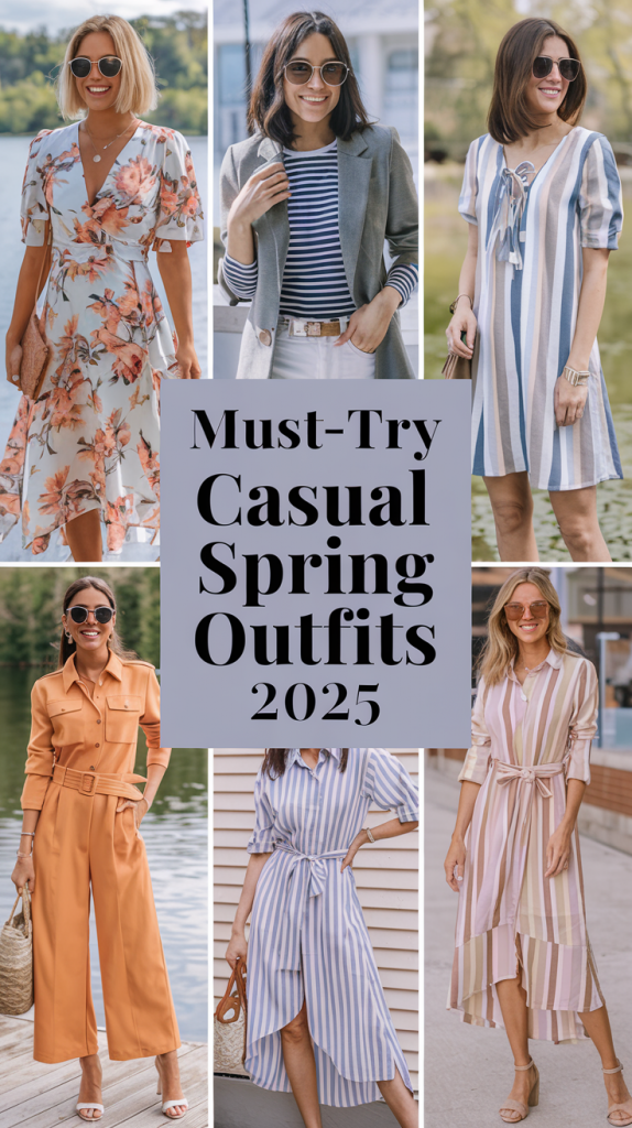 Casual Spring Outfits 2025: Effortless Styles for a Chic Season