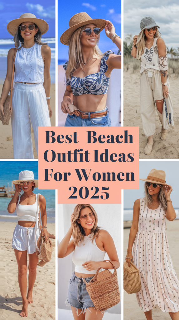 Beach Outfits Women Ideas 2025: Chic & Modest Vacation Looks