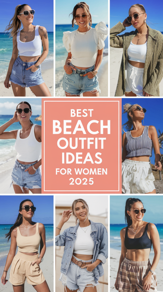 Beach Outfits Women Ideas 2025: Chic & Modest Vacation Looks