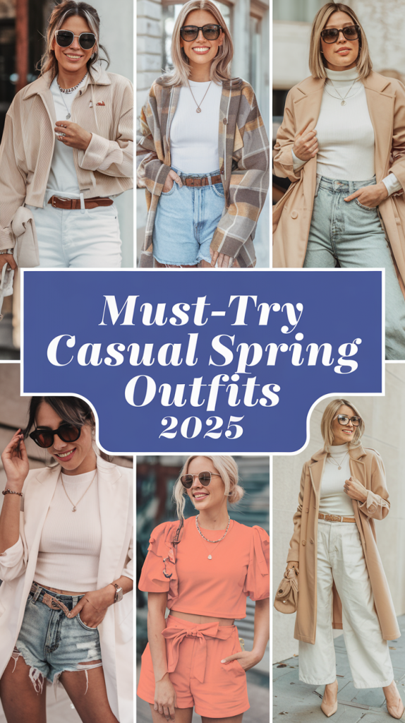 Casual Spring Outfits 2025: Effortless Styles for a Chic Season