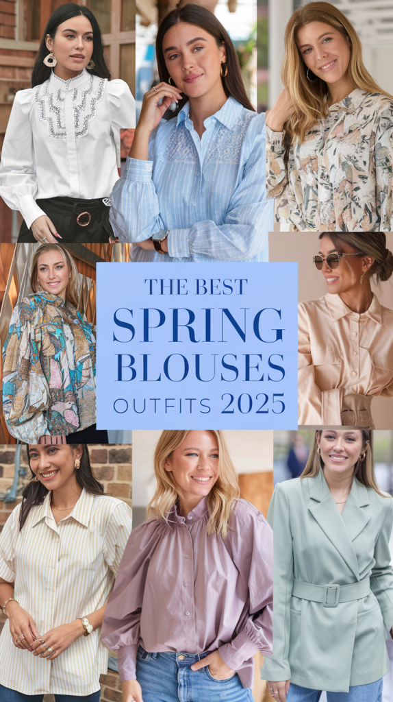 Spring Blouses Outfits 2025: The Best Trendy Looks for the Season