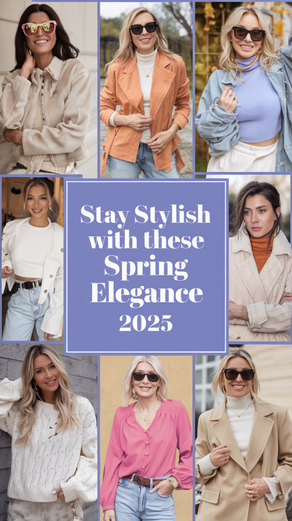 Spring Elegance Style Inspirations for Women 2025 – Chic & Timeless Trends