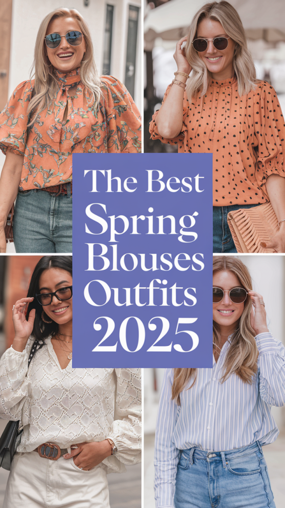 Spring Blouses Outfits 2025: The Best Trendy Looks for the Season