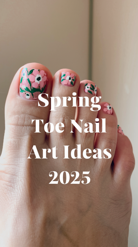 Spring Toe Nail Art Ideas 2025 – Classy & Simple Designs Gel