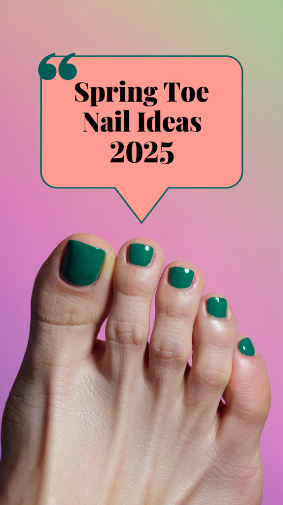 Spring Toe Nail Ideas 2025: Fresh Polish Colors & Designs