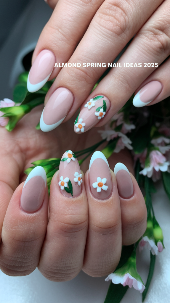 Almond Spring Nail Ideas 2025 – Trendy & Elegant Designs for March