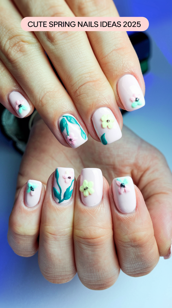 Cute Spring Nails Ideas 2025: Trendy Designs for a Fresh Look