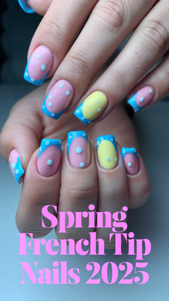 Spring French Tip Nails 2025 – Trendy & Pastel Designs for a Fresh Look