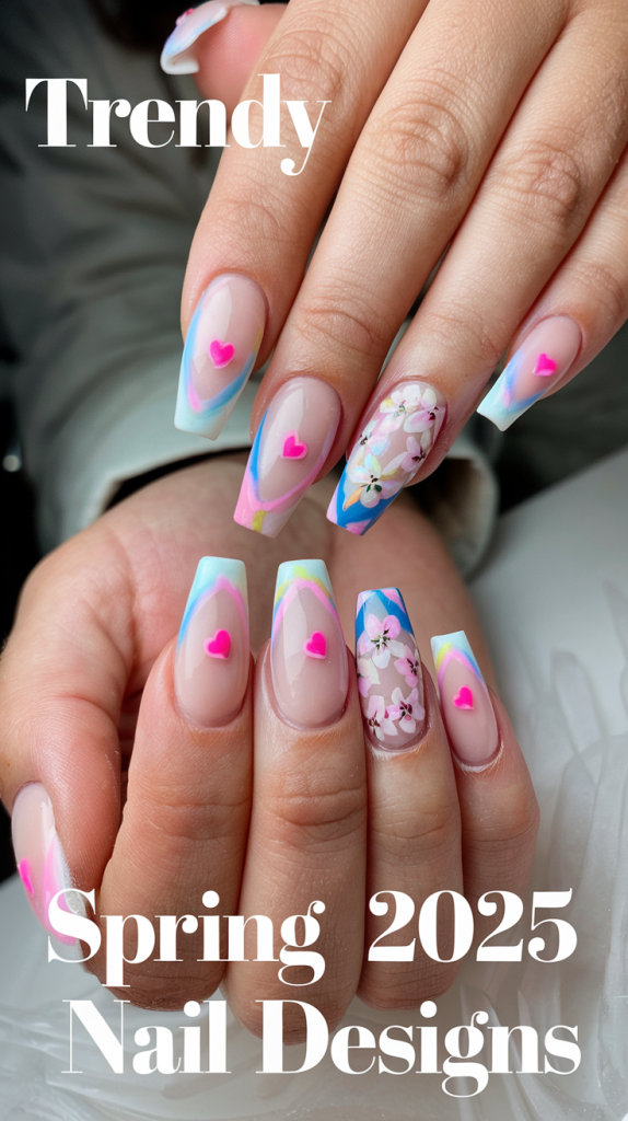 Spring Nail Art Designs 2025 – Fresh Short Gel & Acrylic Trends