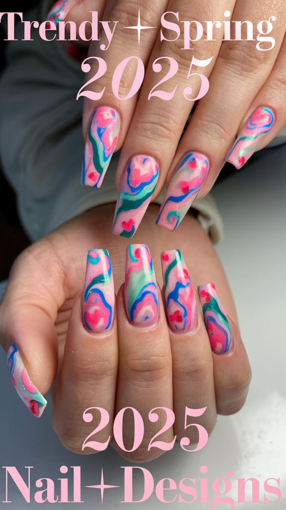 Spring Nail Art Designs 2025 – Fresh Short Gel & Acrylic Trends