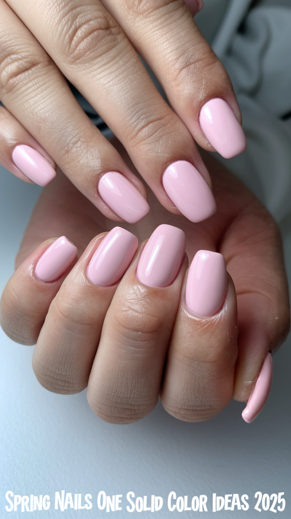 Spring Nails 2025: Best One Solid Color Ideas for a Trendy Manicure