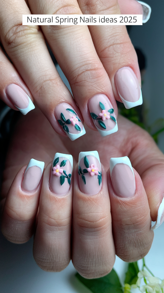 Natural Spring Nails Ideas 2025: Trendy Floral & Pastel Designs for a Fresh Look