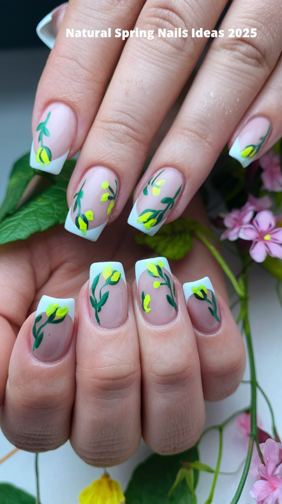 Natural Spring Nails Ideas 2025: Trendy Floral & Pastel Designs for a Fresh Look