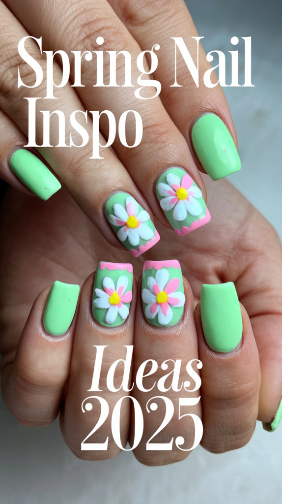 Spring Nail Inspo Ideas 2025 – Trendy Designs for Short & Square Nails