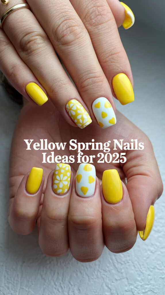 Brighten Your Look: Yellow Spring Nails Ideas for 2025 – Trendy and Vibrant