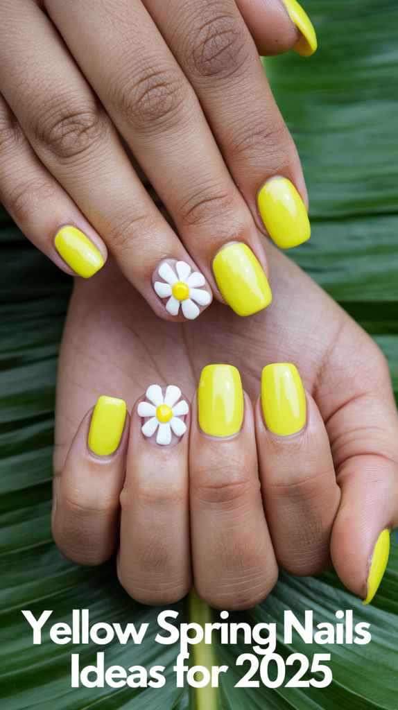 Brighten Your Look: Yellow Spring Nails Ideas for 2025 – Trendy and Vibrant