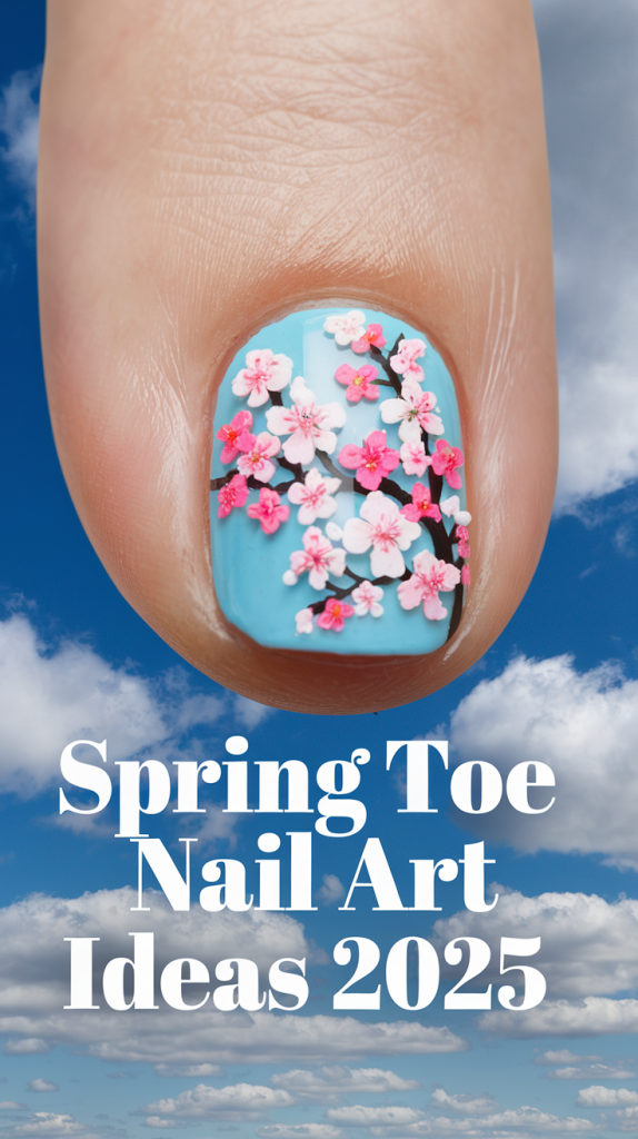 Spring Toe Nail Art Ideas 2025 – Classy & Simple Designs Gel