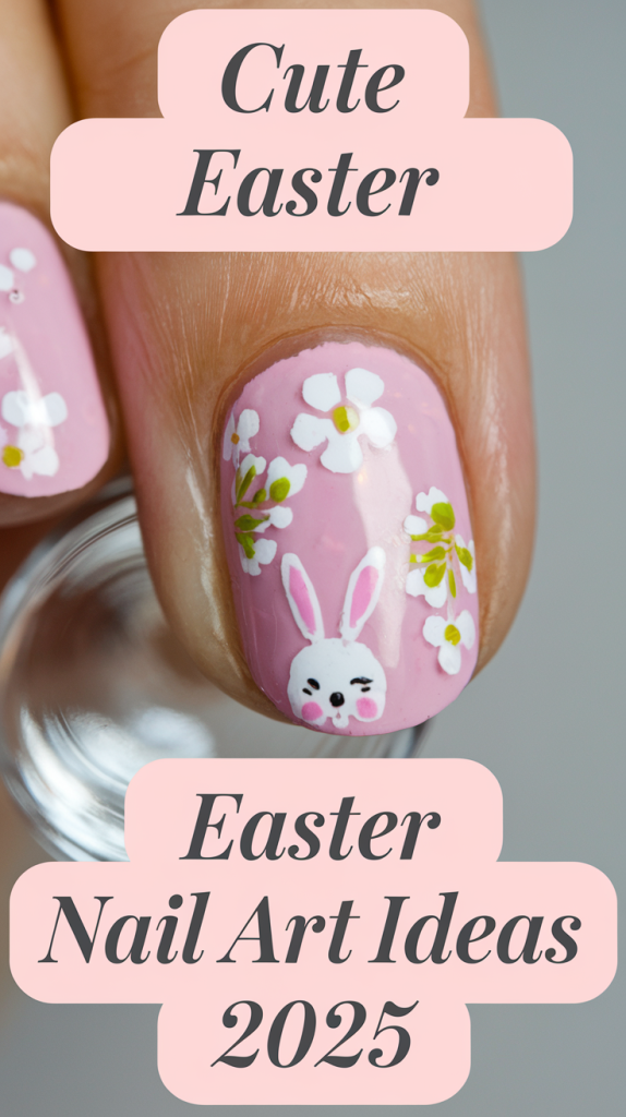 Cute Easter Nail Art Ideas 2025: Adorable Pastel & Bunny Designs