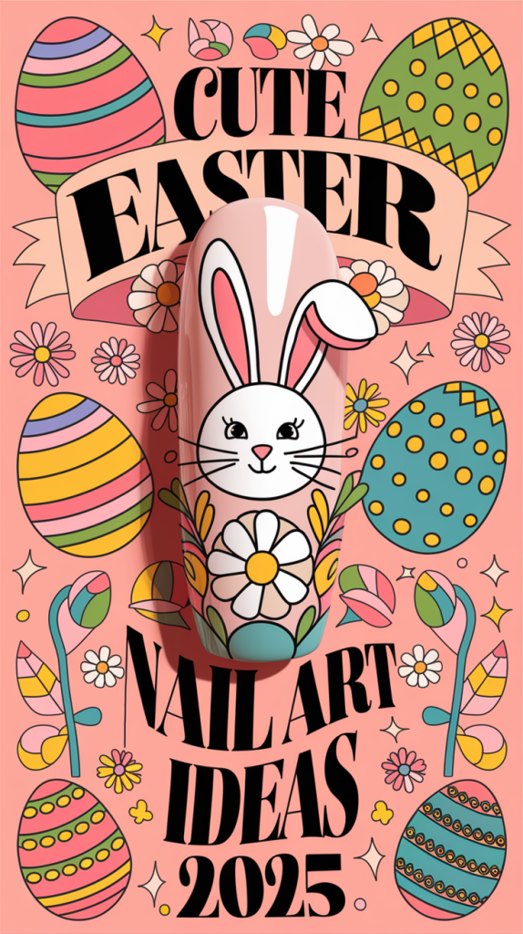 Cute Easter Nail Art Ideas 2025: Adorable Pastel & Bunny Designs