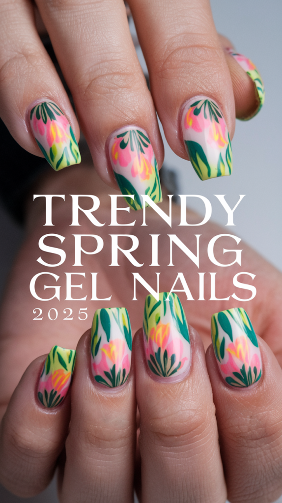 Spring Gel Nails Ideas 2025 – Trendy Designs for a Fresh Manicure