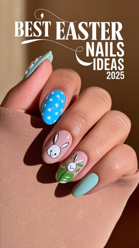 Easter Nails Ideas 2025: Cute Bunny & Pastel Designs for Spring