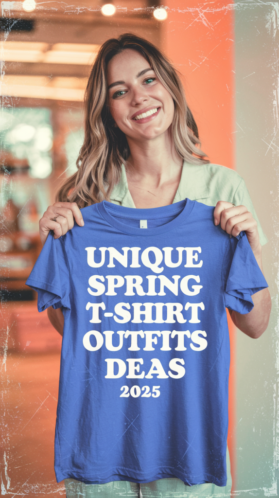 Refresh Your Wardrobe: Spring T-Shirt Outfits Ideas 2025 for Every Style