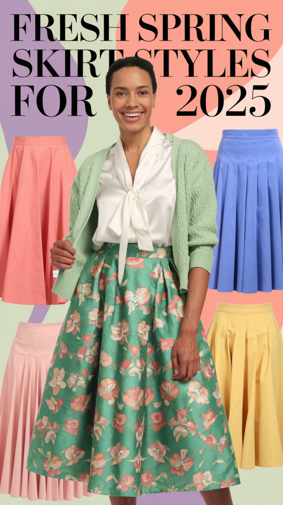 Spring Skirt Outfits 2025: Trendy Looks for Effortless Chic