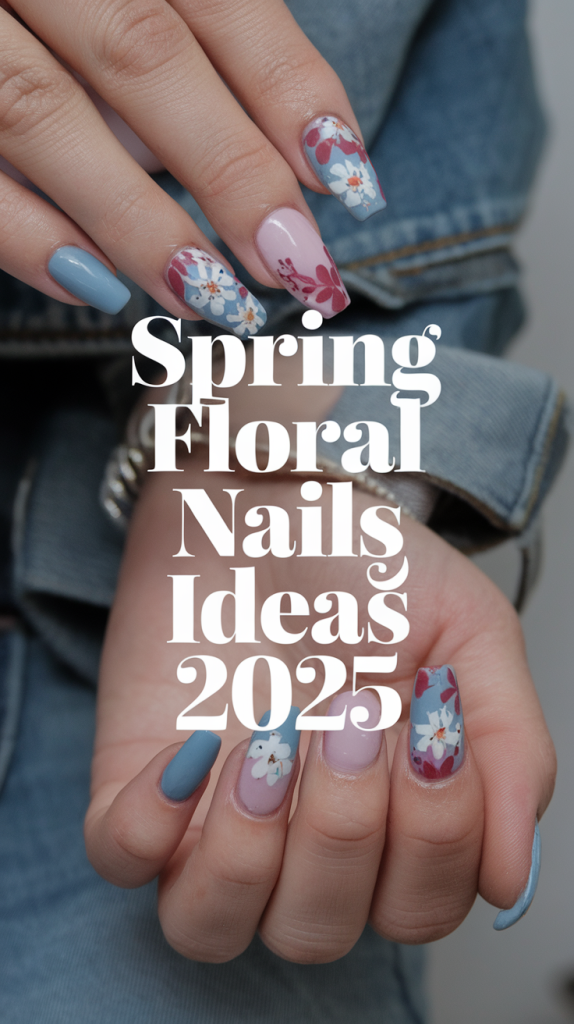 Spring Floral Nails 2025: Trendy Designs for Every Shape & Length