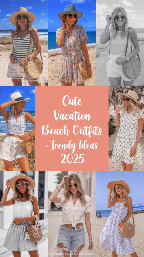 Cute Vacation Beach Outfits – Trendy Ideas for Vacation 2025 That You'll Love