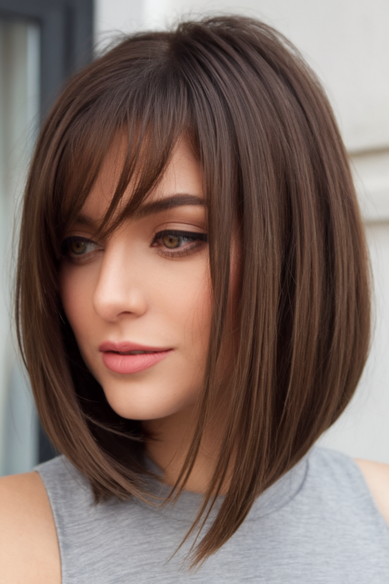 Discover the Latest Angled Bob Hairstyles 2025 - Explore New Trends and Styles!