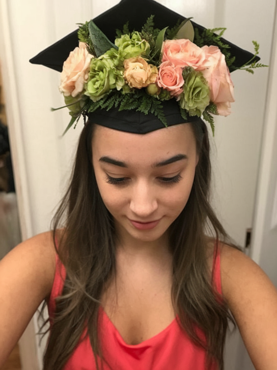 Graduation Hairstyles with Cap Ideas 2025 – Perfect Looks for Pictures