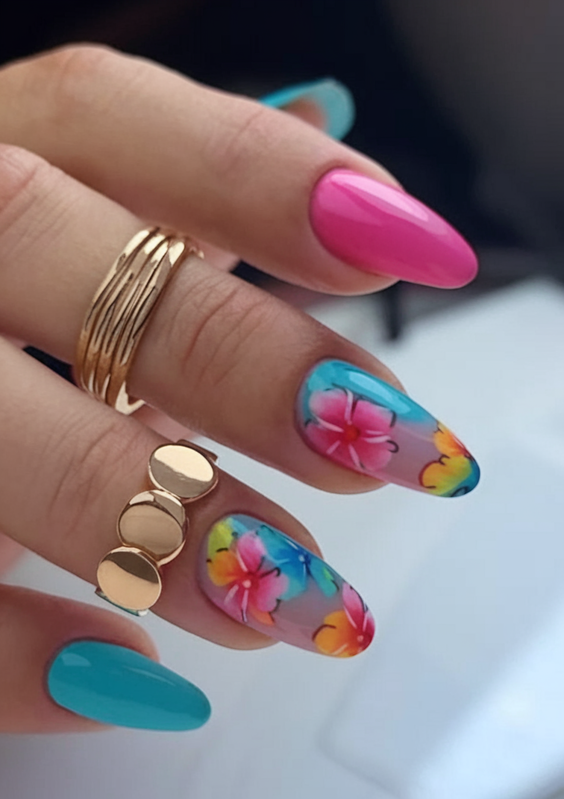 Spring Summer Season Nails Color Ideas 2025: Trendy Designs & Shades