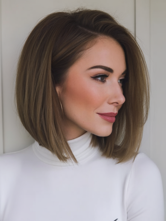 Discover the Latest Angled Bob Hairstyles 2025 - Explore New Trends and Styles!