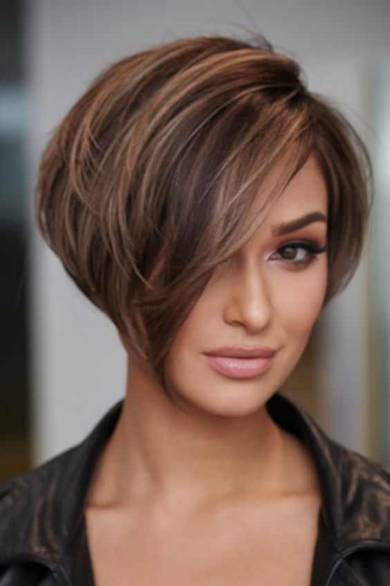 Discover the Latest Angled Bob Hairstyles 2025 - Explore New Trends and Styles!