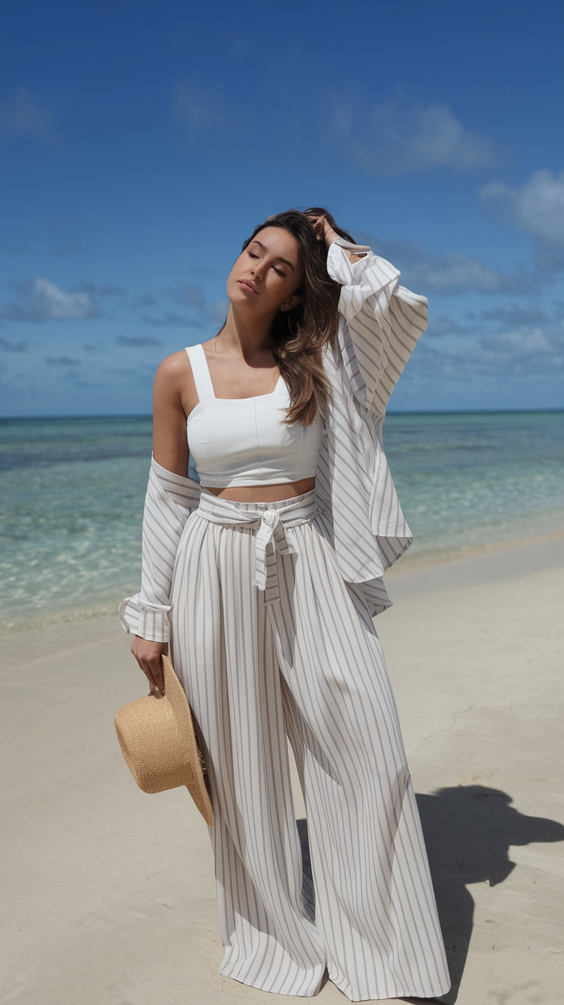 Spring Summer Season Beach Outfits Ideas 2025 – Chic & Trendy Looks