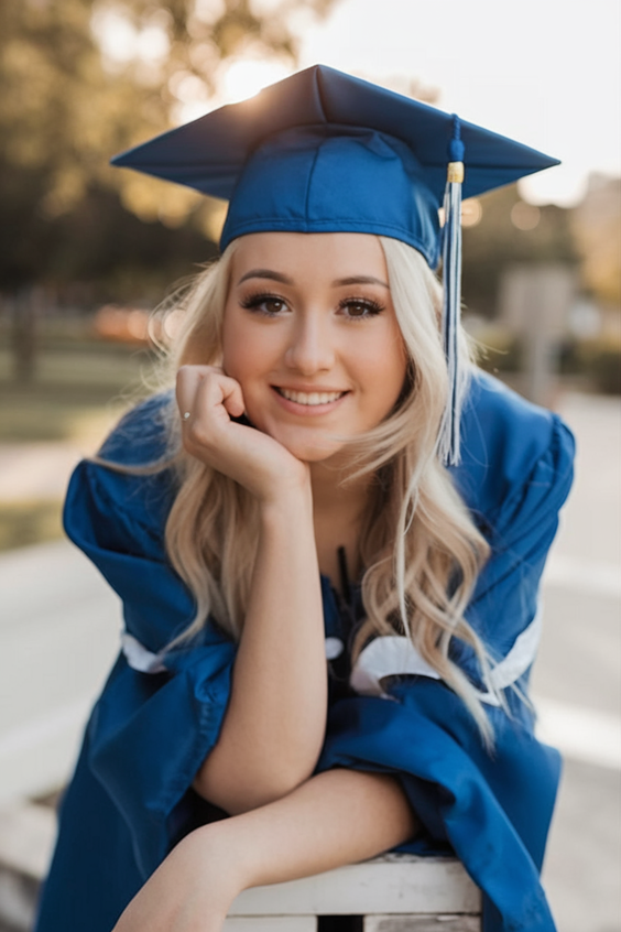 Graduation Hairstyles with Cap Ideas 2025 – Perfect Looks for Pictures