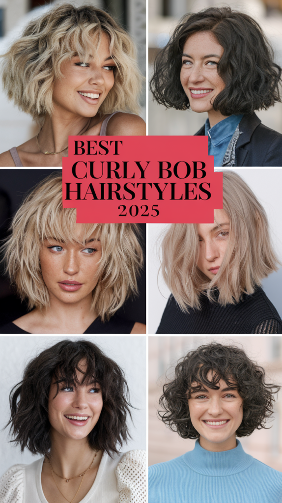 Curly Bob 2025: Top Short Hairstyles for Effortless Volume & Style