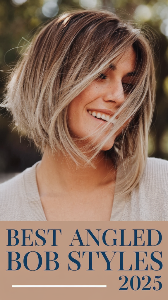 Discover the Latest Angled Bob Hairstyles 2025 - Explore New Trends and Styles!